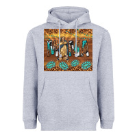 Heather Grey our lady of guadalupe Heavyweight Hoodie - TumblerDesignByShophia