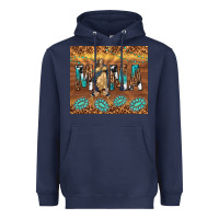 Navy our lady of guadalupe Heavyweight Hoodie - TumblerDesignByShophia