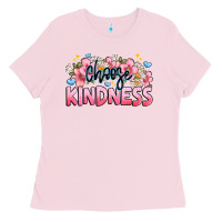 Bubblegum Pink Choose kindness Ladies Tee - JahusDesignShop