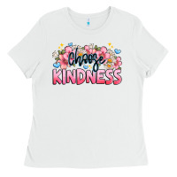 White Choose kindness Ladies Tee - JahusDesignShop