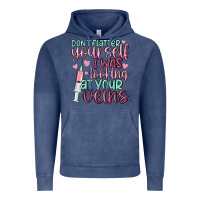 Vintage Denim don't flatter yourself i was looking at your veins Vintage Hoodie - MaliasSmallBusiness