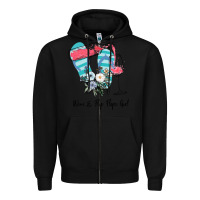 Black Wine Flip Flops Girl Zipper Hoodie - Bettercallsaul