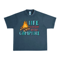 Life Is Better By The Campfire Urban Heavy Tee | Teevron