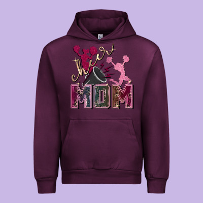 Cheer Mom Urban Hoodie Designed By Fadigitalartstudio