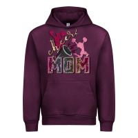 Mauve Wine cheer mom Urban Hoodie - FaDigitalArtStudio