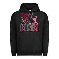 Pigment Black cheer mom Urban Hoodie - FaDigitalArtStudio