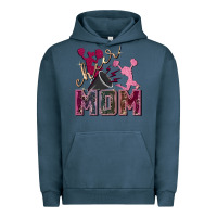 Pigment Midnight Navy cheer mom Urban Hoodie - FaDigitalArtStudio