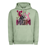 Pigment Oil Green cheer mom Urban Hoodie - FaDigitalArtStudio
