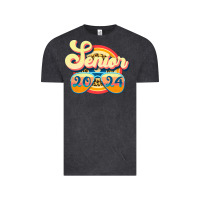 Vintage Black senior 2024 Vintage Tee - JahusDesignShop
