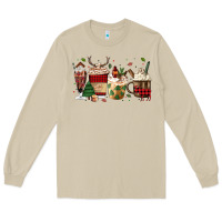 Mushroom lumberjack coffee Long Sleeve Tee - MaliasSmallBusiness