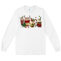 White lumberjack coffee Long Sleeve Tee - MaliasSmallBusiness