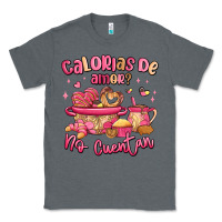 Charcoal Heather calorias de amor no cuentan mexican valentines day Classic Tee - MaliasSmallBusiness