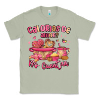 Matcha calorias de amor no cuentan mexican valentines day Classic Tee - MaliasSmallBusiness
