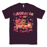 Plum calorias de amor no cuentan mexican valentines day Classic Tee - MaliasSmallBusiness