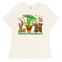Bone lvn juneteenth licensed vocational nurse with croc Ladies Tee - AdoDesignShop