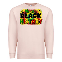 Pale Pink we are black history Premium Sweatshirt - CowGirlArtShop