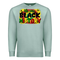 Seafoam we are black history Premium Sweatshirt - CowGirlArtShop