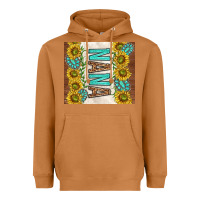 Meerkat nana sunflowers and turquoise gemstones Heavyweight Hoodie - TumblerDesignByShophia
