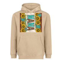 Mushroom nana sunflowers and turquoise gemstones Heavyweight Hoodie - TumblerDesignByShophia