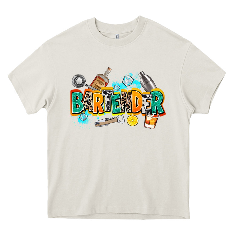 Bartender Heavy Core Tee by AdoDesignShop | Teevron