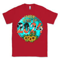 Red class of 2024 senior Classic Tee - JahusDesignShop