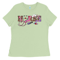 Matcha valentine's day nurse Ladies Tee - RanaPortraitStore
