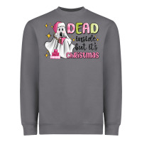 Storm dead inside but it's christmas Heavyweight Sweatshirt - MaliasSmallBusiness