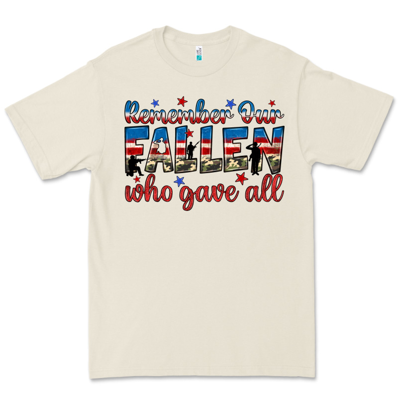 Remember Our Fallen Who Gave All Premium Tee by JahusDesignShop | Teevron