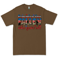 Cacao remember our fallen who gave all Premium Tee - JahusDesignShop