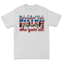 Dove Grey remember our fallen who gave all Premium Tee - JahusDesignShop