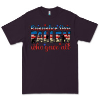Plum remember our fallen who gave all Premium Tee - JahusDesignShop