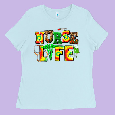 Juneteenth Nurse Life Ladies Tee Designed By Adodesignshop