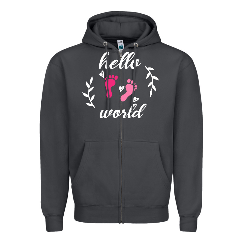 Hello World Zipper Hoodie by Bettercallsaul | Teevron