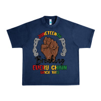 Navy every chain since 1865 juneteenth Urban Heavy Tee - MaliasSmallBusiness