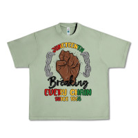 Oil Green every chain since 1865 juneteenth Urban Heavy Tee - MaliasSmallBusiness