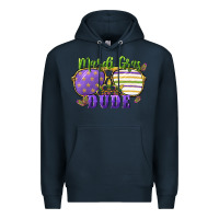 Navy mardi gras dude Premium Hoodie - CowGirlArtShop