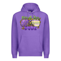 Purple mardi gras dude Premium Hoodie - CowGirlArtShop
