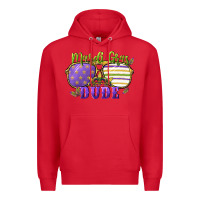 Red mardi gras dude Premium Hoodie - CowGirlArtShop