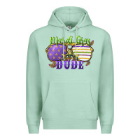 Seafoam mardi gras dude Premium Hoodie - CowGirlArtShop