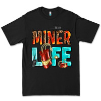 Black miner life Premium Tee - AdoDesignShop