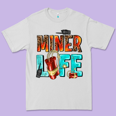 Miner Life Premium Tee Designed By Adodesignshop