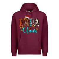 Burgundy papa claus Premium Hoodie - JahusDesignShop