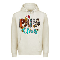 Oatmeal Heather papa claus Premium Hoodie - JahusDesignShop