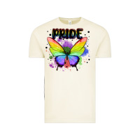 Vintage Arctic rainbow butterfly pride lgbtq Vintage Tee - MaliasSmallBusiness