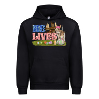Black he lives easter Urban Hoodie - FaDigitalArtStudio