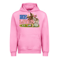 Fuchsia Pink he lives easter Urban Hoodie - FaDigitalArtStudio