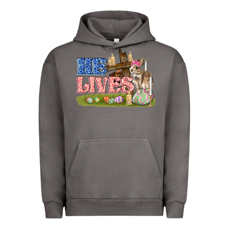 He Lives Easter Urban Hoodie by FaDigitalArtStudio | Teevron