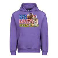 Tulip he lives easter Urban Hoodie - FaDigitalArtStudio