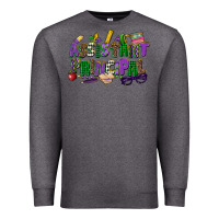 Charcoal Heather assistant principal mardi gras Premium Sweatshirt - CowGirlArtShop