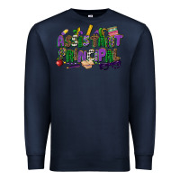 Navy assistant principal mardi gras Premium Sweatshirt - CowGirlArtShop